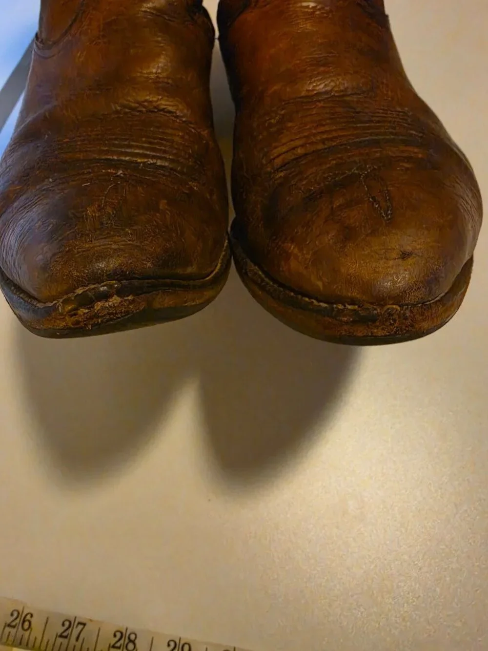 Vintage Lucchese Classics Mens Western Brown Boots Sz 10.5 E